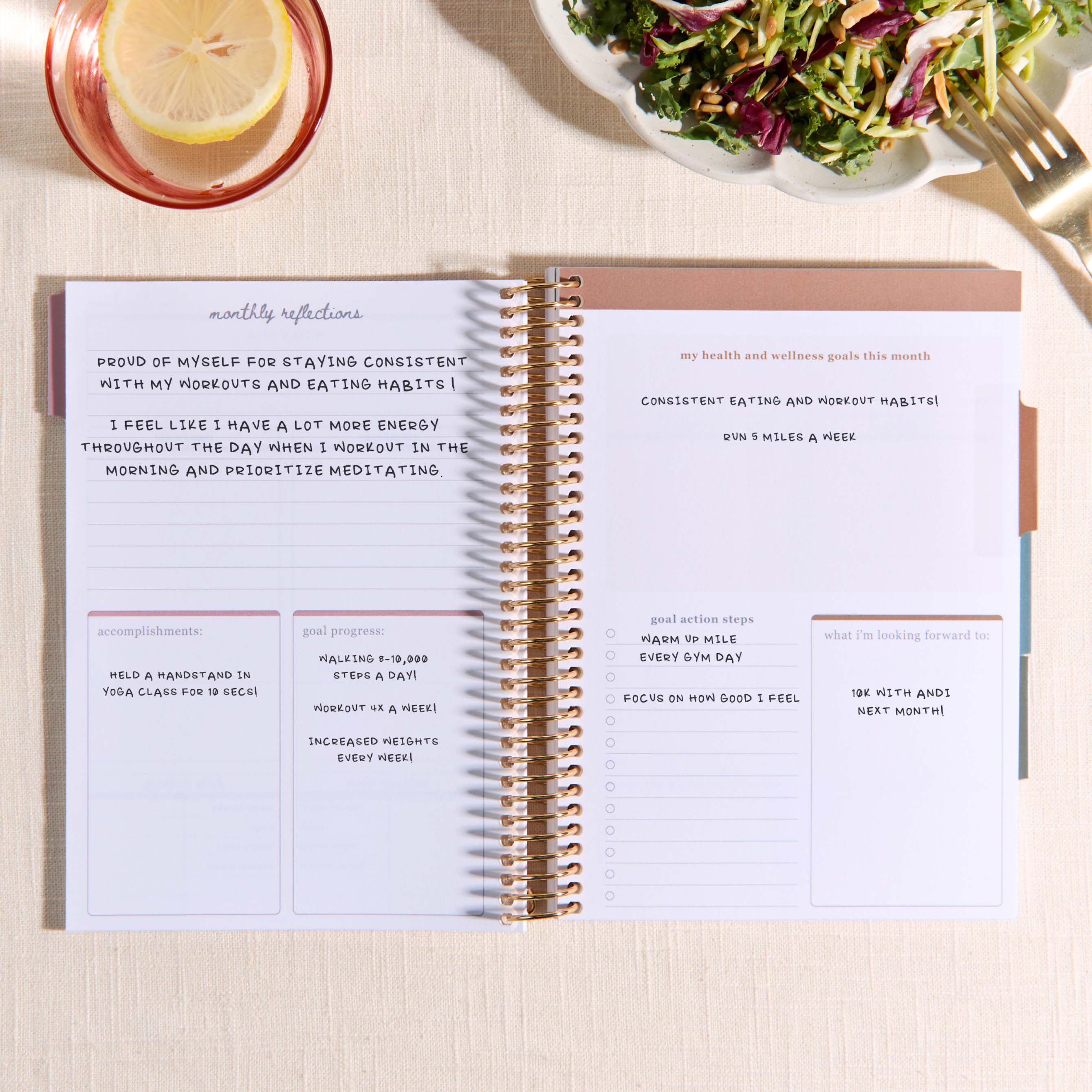 Midnight A5 Daily LifePlanner™ Ring Agenda | Erin Condren