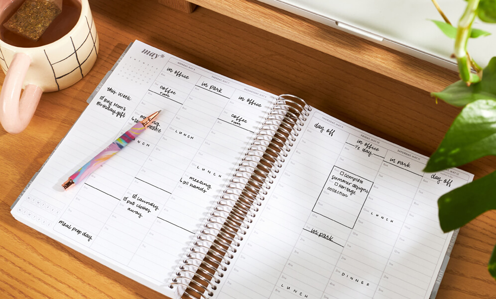 How to Stay Organized at Work Using The Lifeplanner